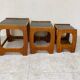Table basse gigogne en teck