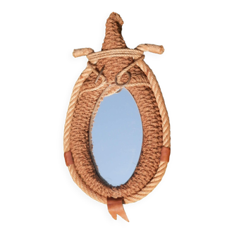 Vintage rope mirror