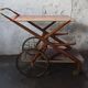 Mid-century bar cart/service cart by Cesare Lacca, 1950s.