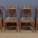 Set of 12 Provençal Chairs in Cherry Wood – Mid 20th Century