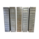 Set of 5 metal cabinet with industrial valves