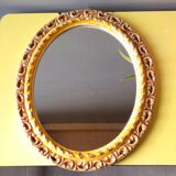 Antique stucco mirror