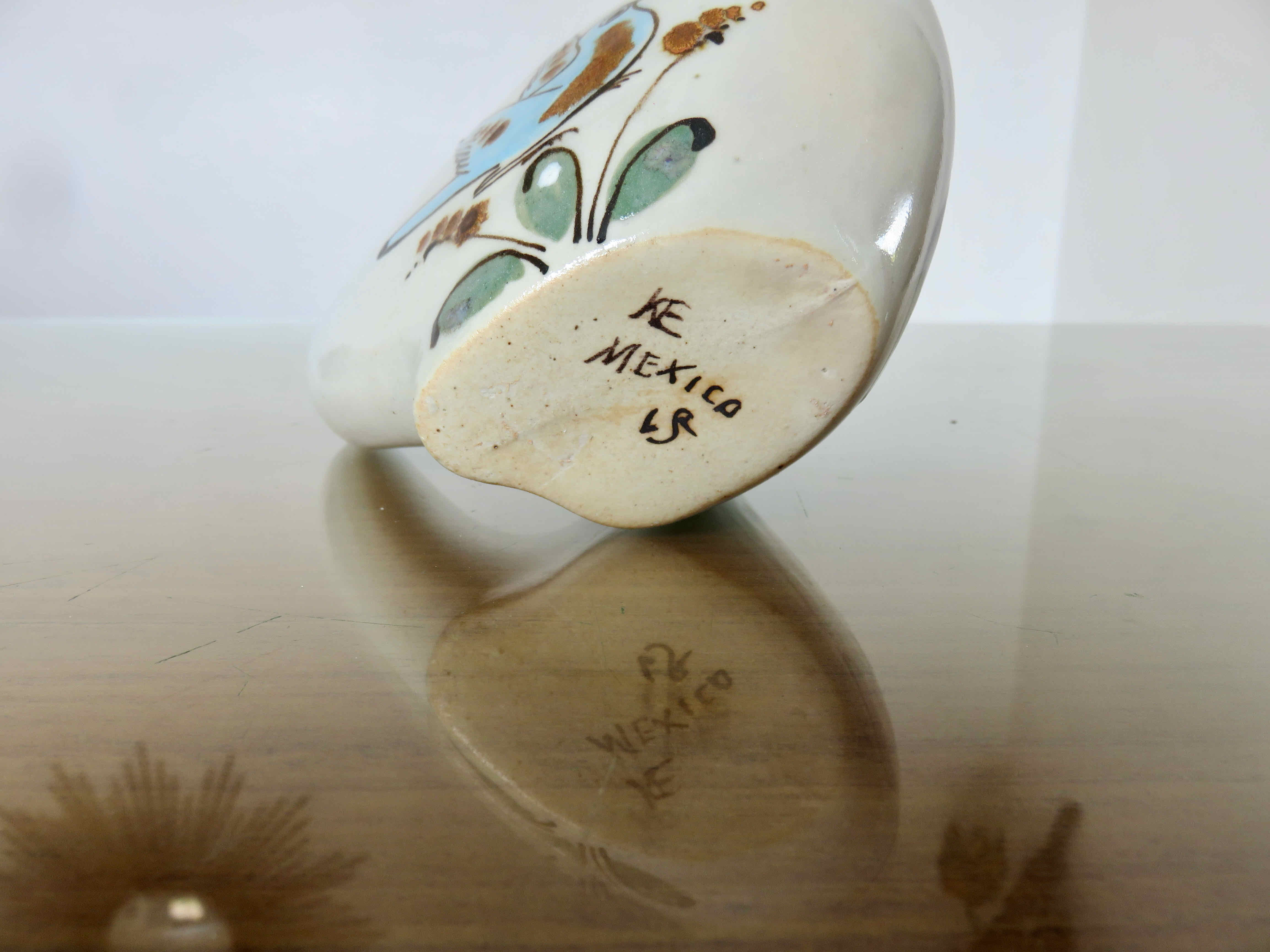 Zoomorphic soliflore " Mexico " ceramic 60s 70s