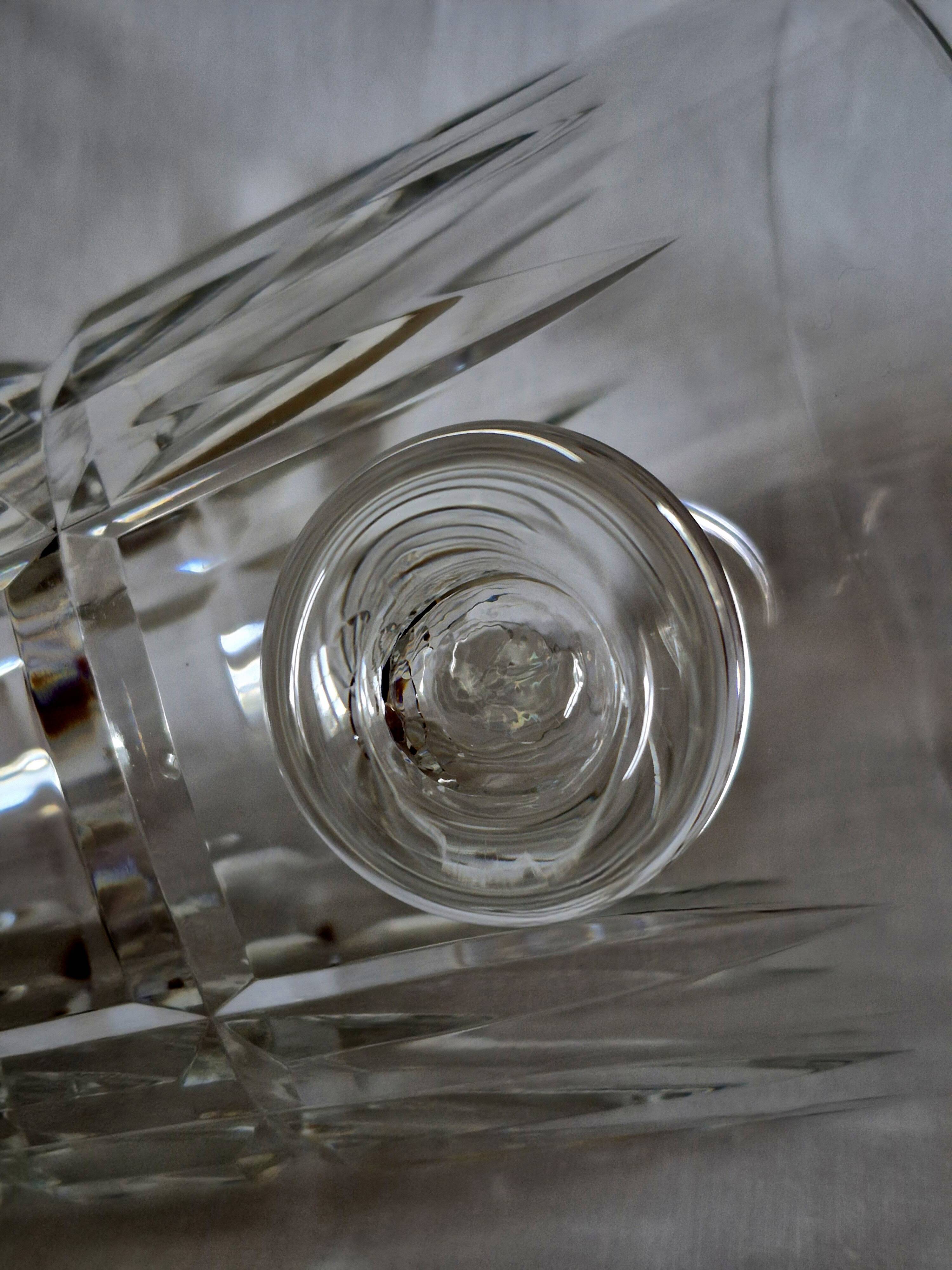 Saint Louis Manhattan A558 crystal ice bucket