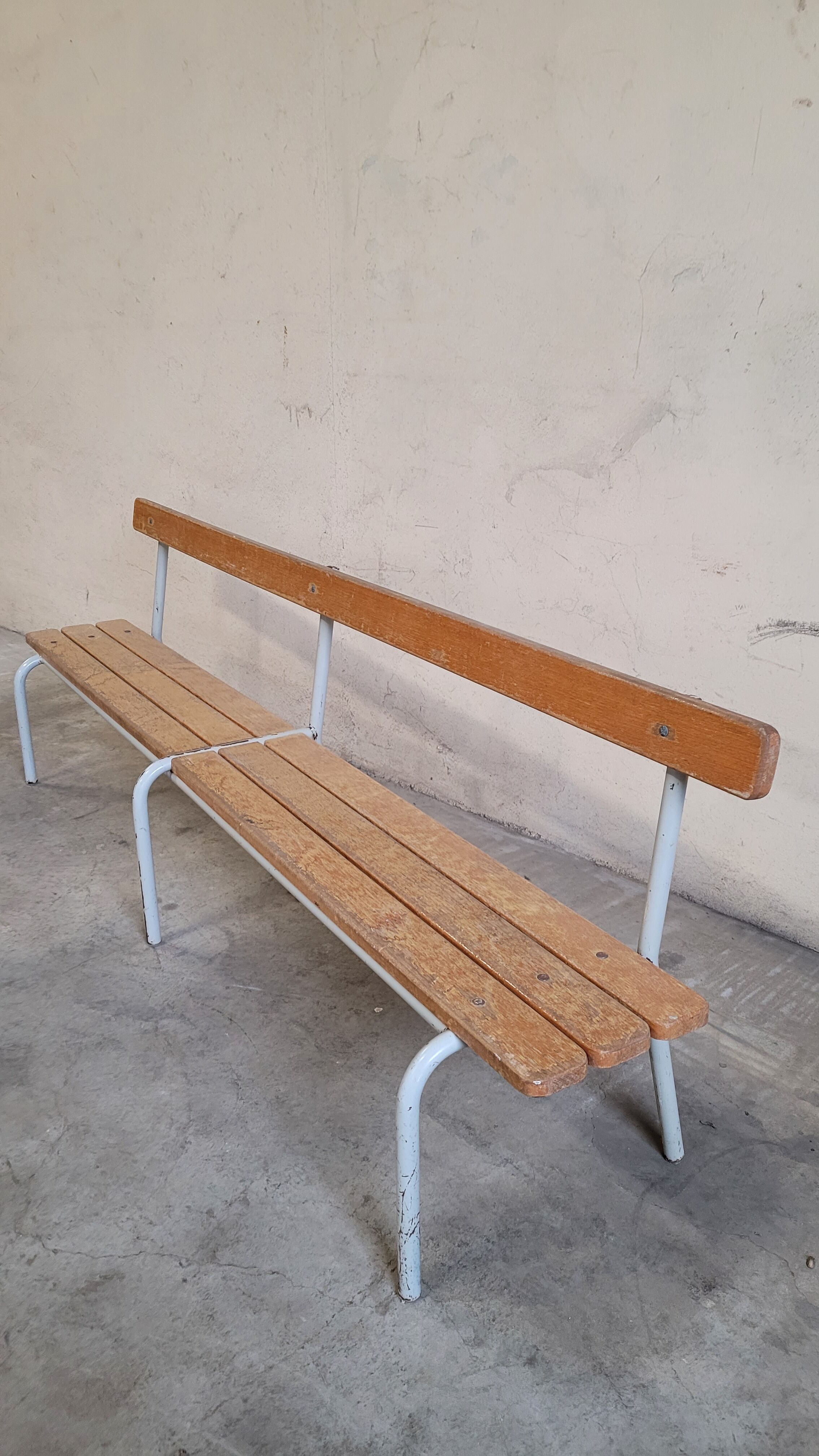 Kindergarten bench for children manufactured 1950