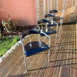 Series of 4 vintage armchairs