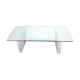 Table basse travertin