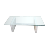 Table basse travertin