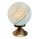 Art Deco lamp in blue Clichy glass