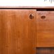Scandinavian high sideboard in teak 1960s