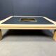 Vintage lacquer coffee table by Alain Delon for Maison Jansen, 1970s