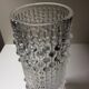 Vintage 70s glass paste vase