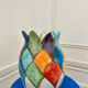 Vase en céramique colorée