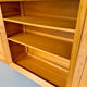 Modular sideboard Ateliers Chauvin solid wood design 70s