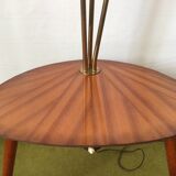 Floor lamp table