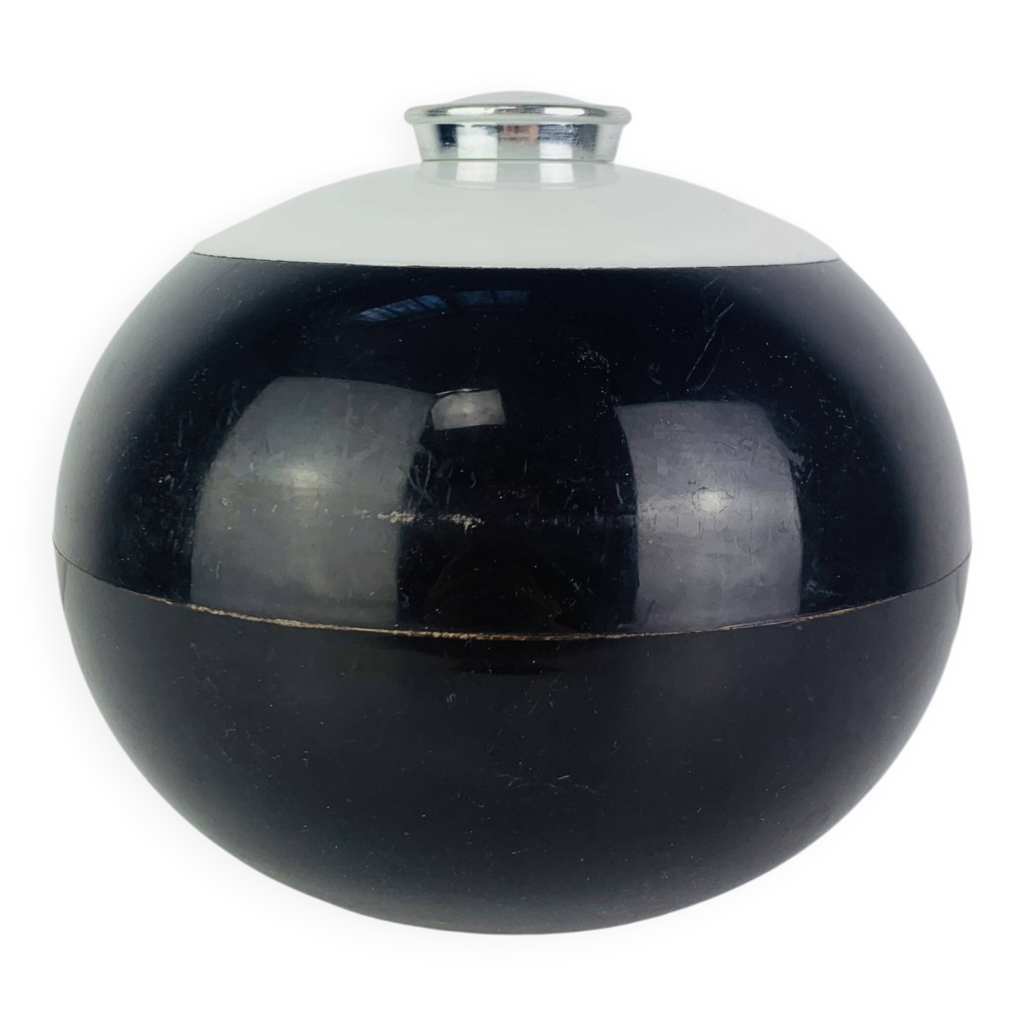 Seventies vintage ice bucket ball
