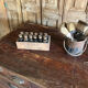 Exceptional antique apothecary workbench.