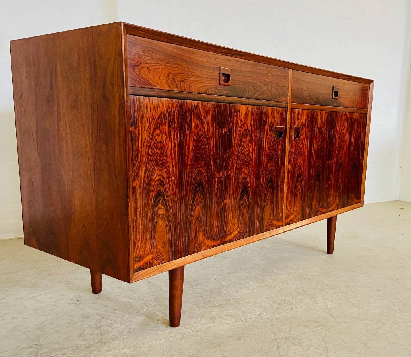Vintage Danish mid-century rosewood sideboard by Brouers 1960s