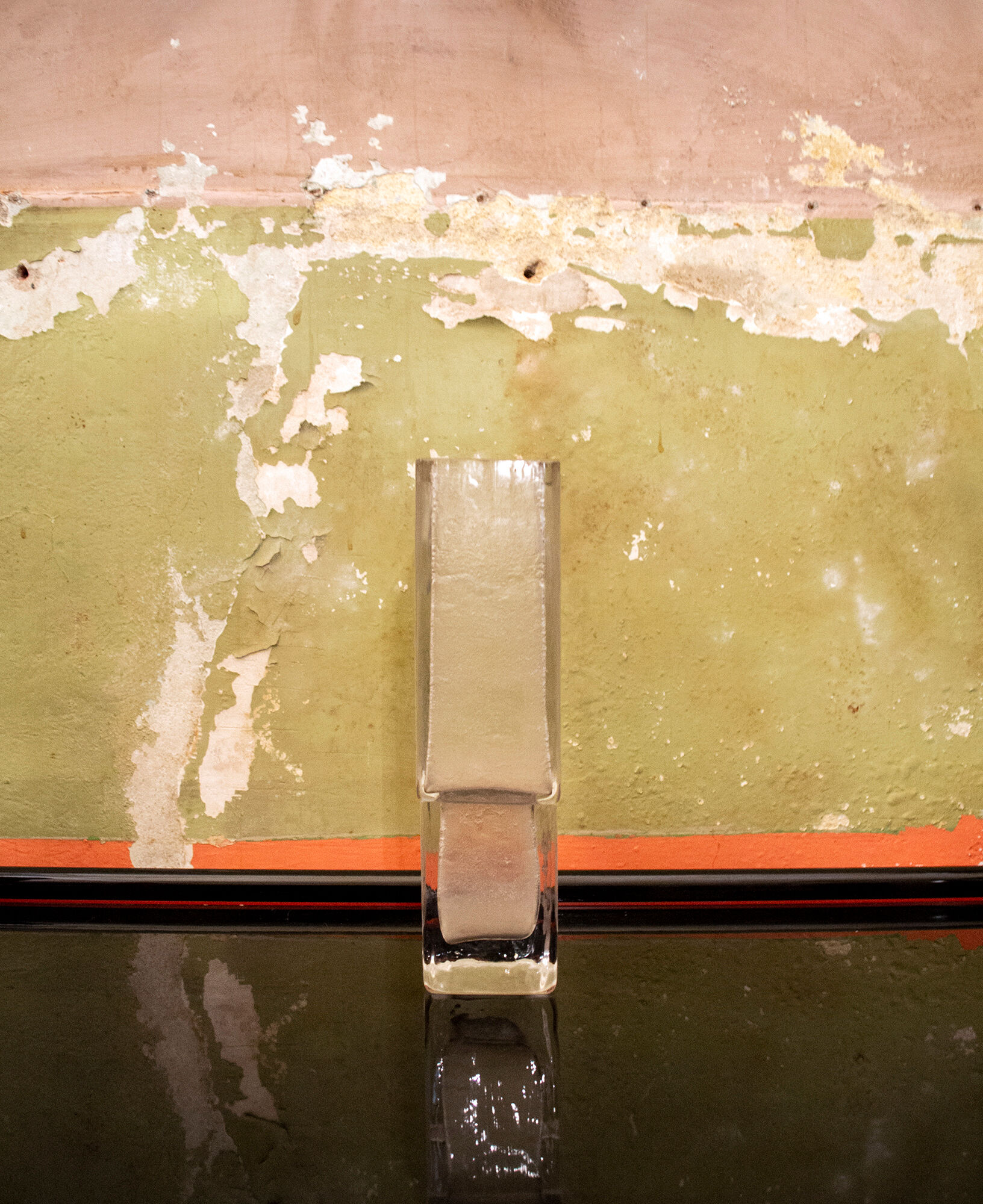 Glass vase by Claus Josef Riedel for Riedel Austria 60s