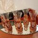 Champagne flutes Francis Dumelié