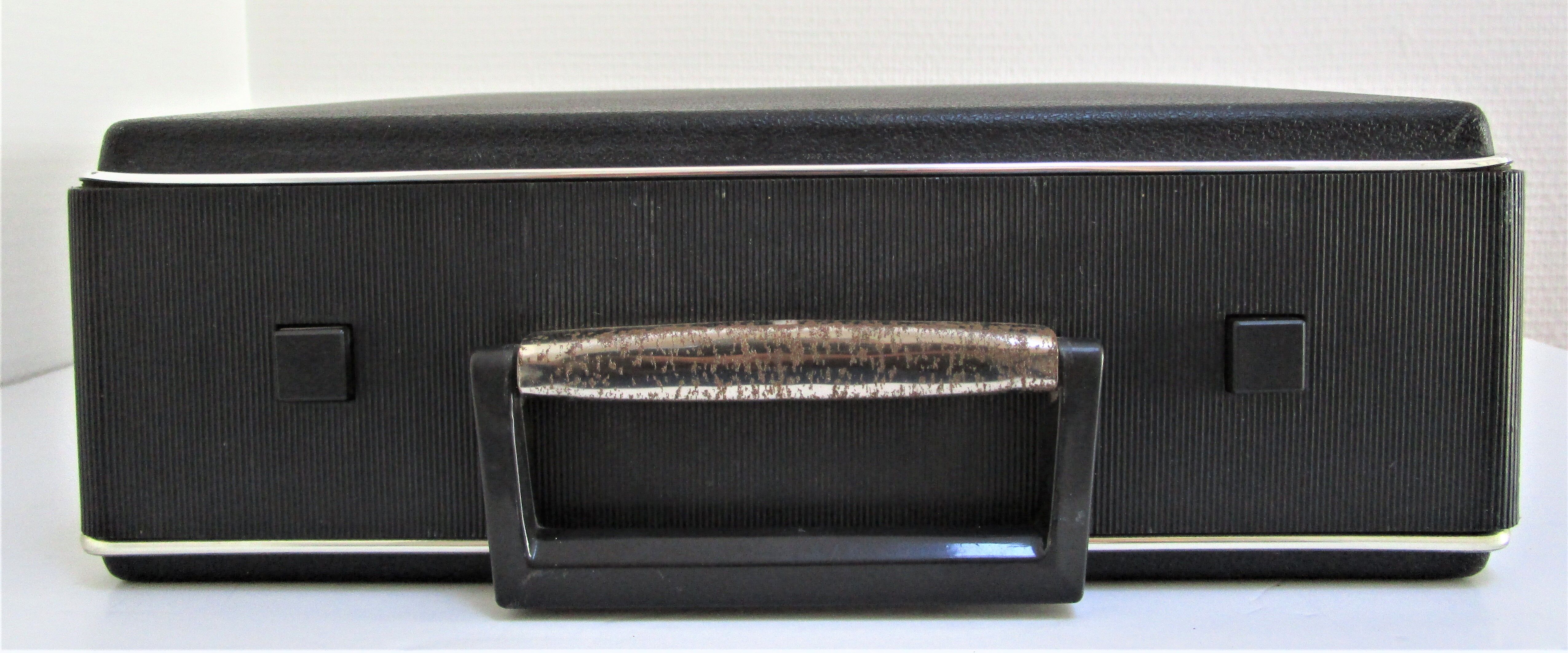 Writers' typewriters of light grey 70s Adler made in Holland