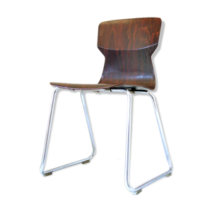 Chaise en bois contreplaqué - empilable