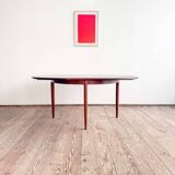 Table à manger danoise Mid-Century Modern en palissandre, Niels O. Møller