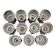 11 wine glasses in Crystal cut with diamond tip CRISTALLERIE DE LORRAINE