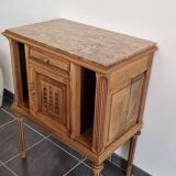 Louis XVI style wood and marble furniture