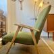 Fauteuil scandinave vintage années 50/60