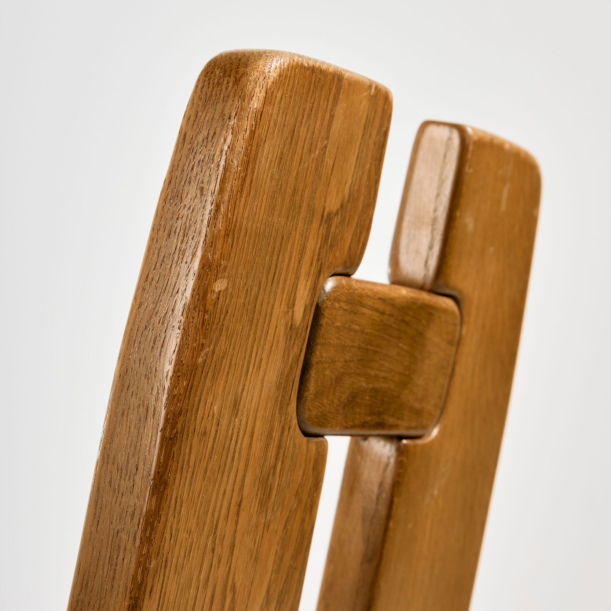 Oak dining chair, set of 4