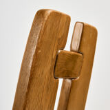 Oak dining chair, set of 4