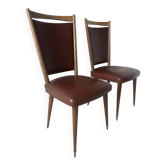 Chaises Baumann années 60 (X2)
