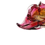 Decorative bowl by J. Hospodka for Chribska Glassworks, Czechoslovakia, 1960s