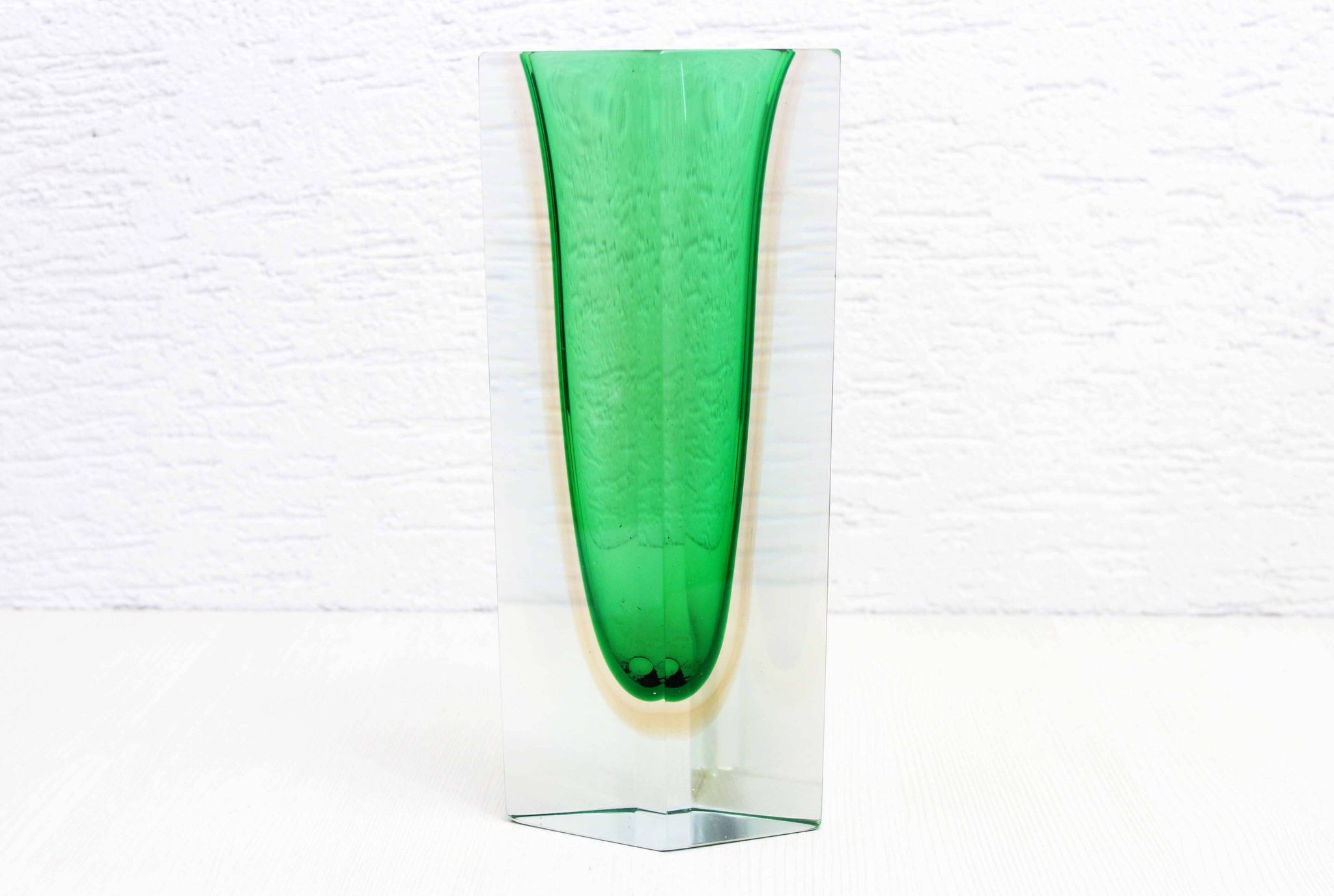 Vase en verre de Murano, Sommerso, 1970