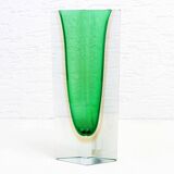 Vase en verre de Murano, Sommerso, 1970