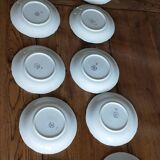 Set of 12 saucers