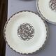 3 flat plates from Sarreguemines model Argonne 210734