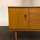 Vtg Mid Century Sideboard Danish Scandinavian Design Retro 70s Teak Drawers