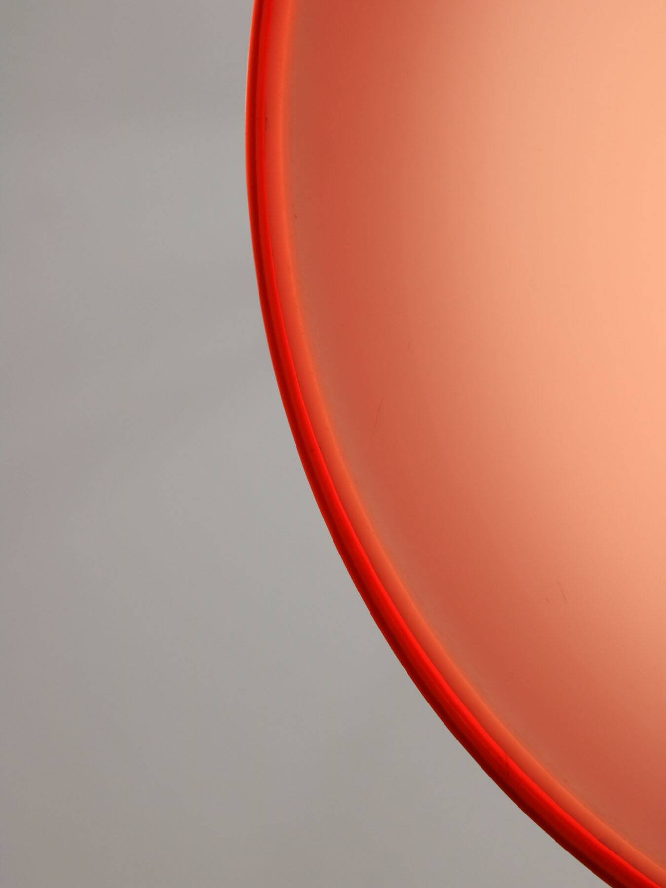 Italian Space Age Pendant in Plexiglass and Chrome, 1970s