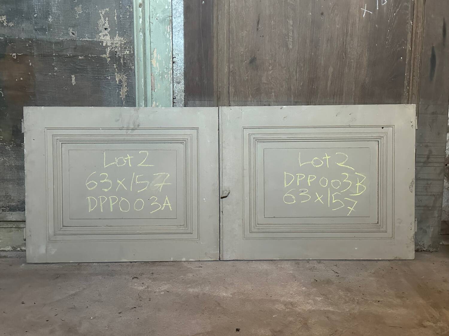 Set of 6 cupboard doors