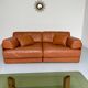 DESEDE ds 76 vintage design camel leather 2-seater sofa