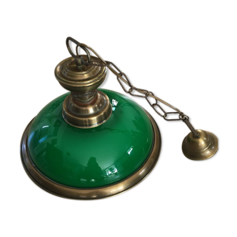 Billiard style chandelier American Coop 1850