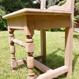 Chaise en chêne pièce unique