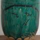 Vase ancien émaillé avec des motifs végétaux (c.1820) #15