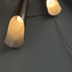 Sconces "Fuga" by Maija Liisa Komulainen, for Raak Amsterdam, 60s