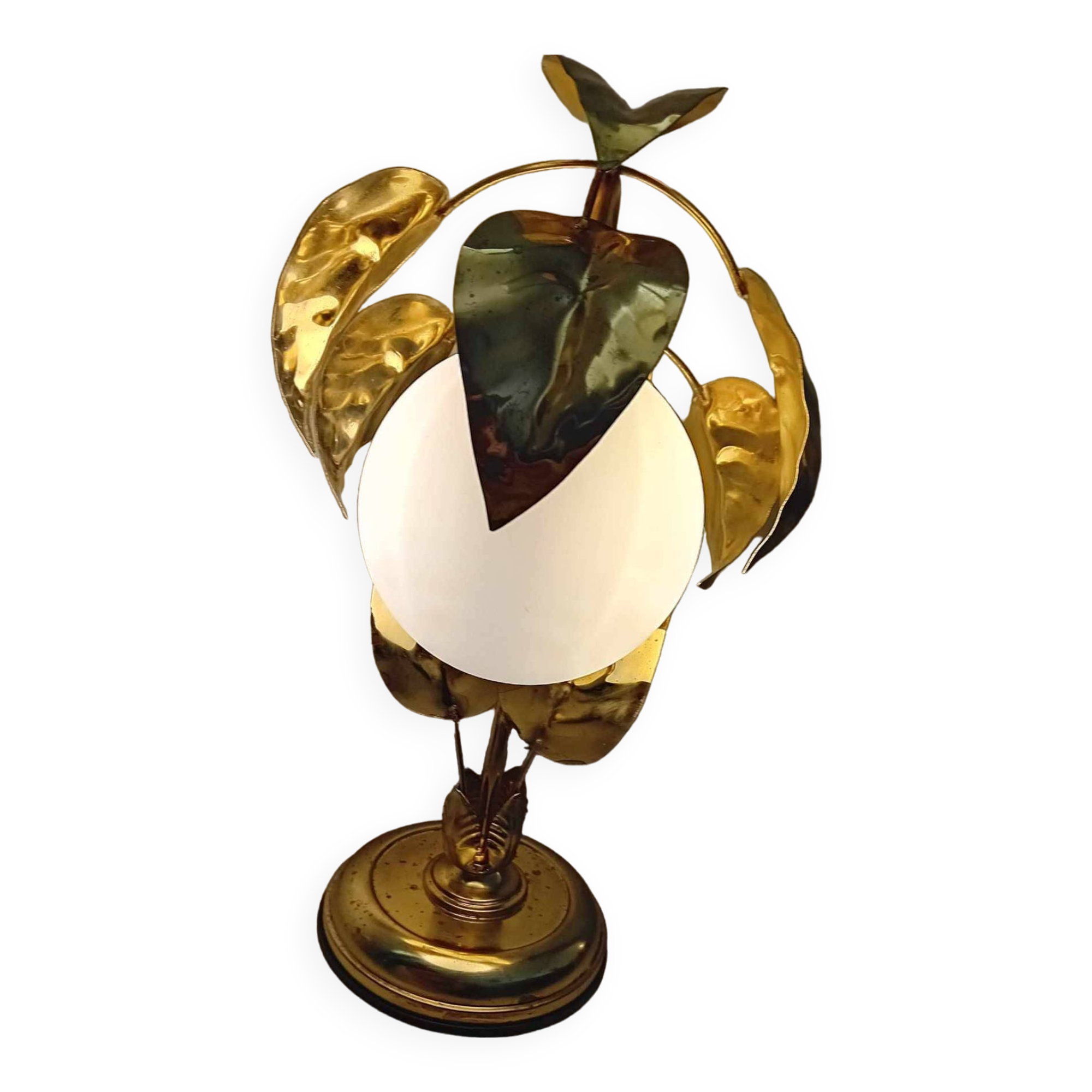 70's Holywood Regency table lamp