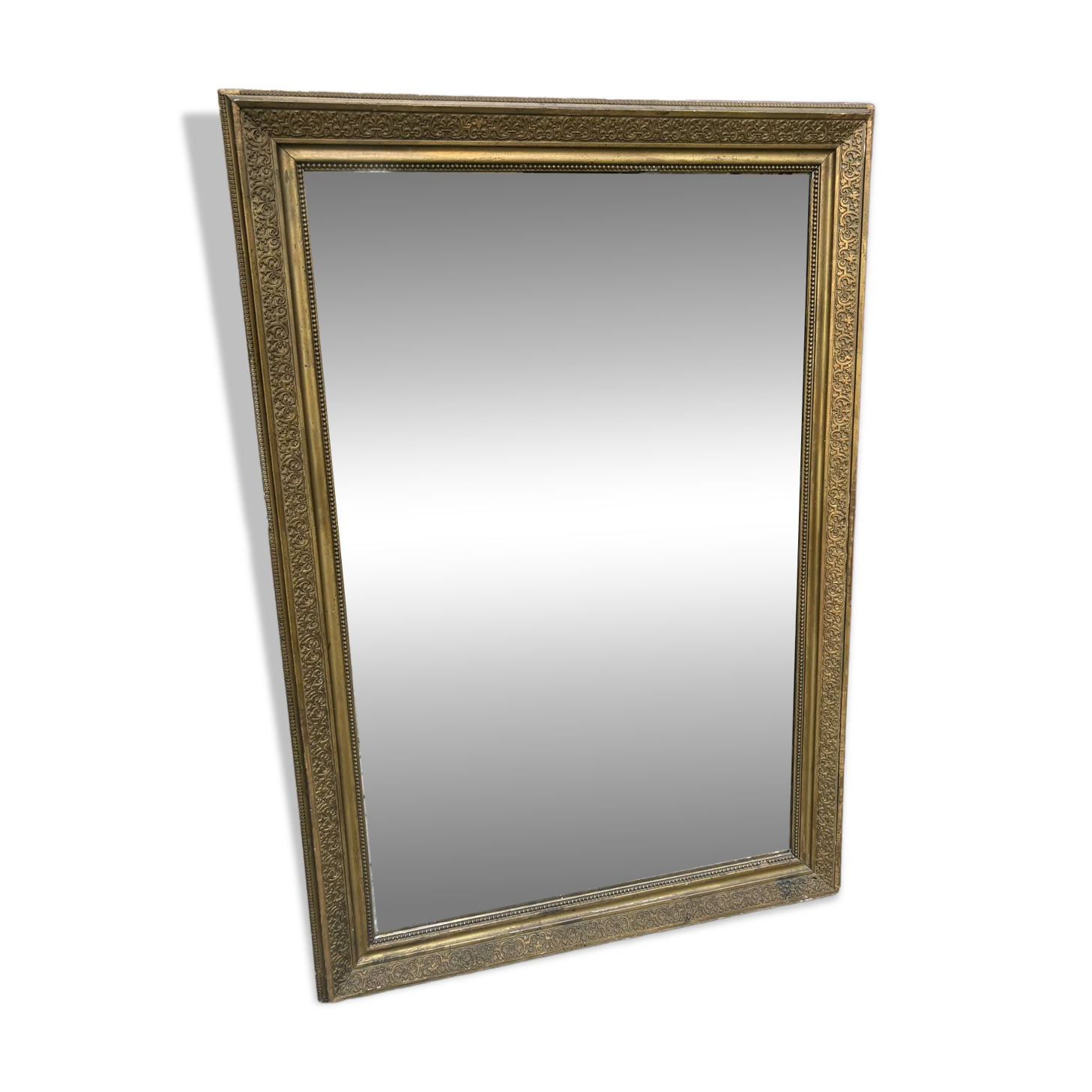 Antique gilded mirror