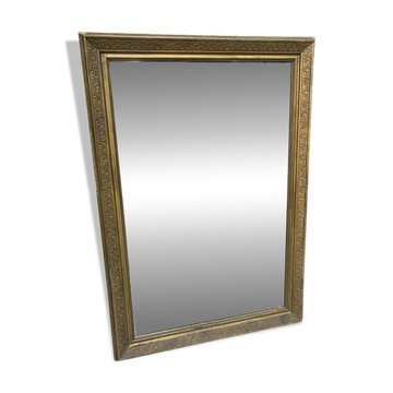 Miroir ancien doré