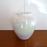 Iridescent earthenware vase, 1960